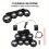 Foldable USB Electronic Drum Set with Pads 4