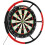 360 Rotating Dartboard Light Stand USB Powered 1