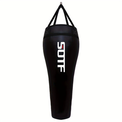 Muay Thai Hanging Sandbag Faux Leather 2