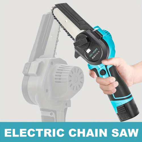 Mini Cordless Chainsaw 18V Handheld Tree Cutter 1