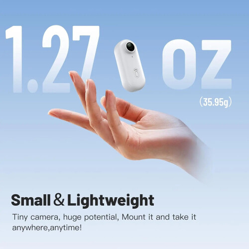 Thumb-Size WiFi Mini Camera  Action Cam with 32GB White 1
