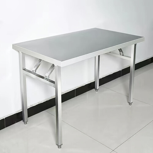 Folding Outdoor Stainless Steel Dining Table 1