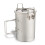 Titanium Steamer Pot Camping Cookware Silver 2