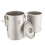 Titanium Steamer Pot Camping Cookware Silver 5