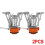 2PCS Mini Camping Gas Stove Orange 3