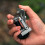 2PCS Mini Camping Gas Stove Orange 7