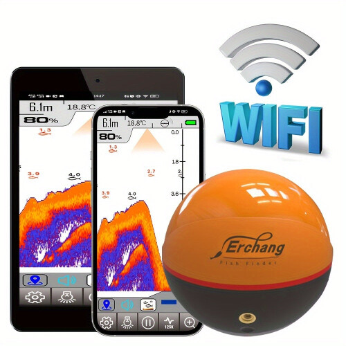 WIFI Fish Finder Wireless Sonar Echo Sounder 2