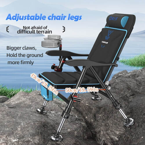Fishing Chair with Cushion 2