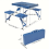 Folding Camping Table with Storage Mesh 6