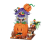 Spooky Pumpkin House Mini Building Brick Toy 1