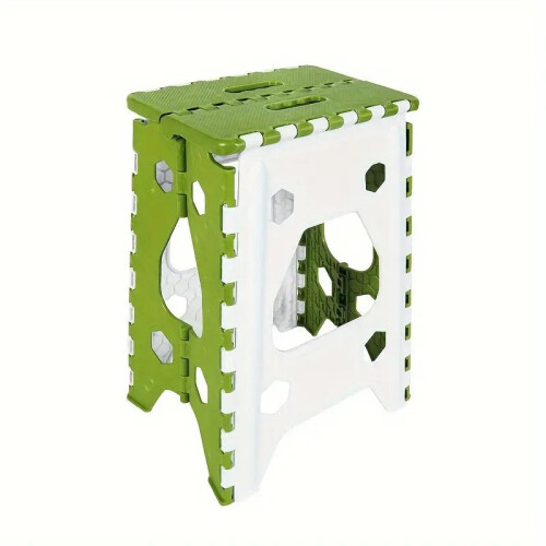 Portable Folding Stool Dark Green 1