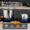 Camping Pot Set with Kettle 3