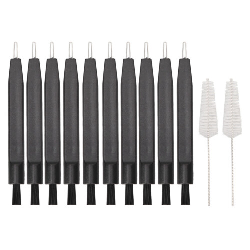 Hearing Amplifier Cleaning Brush Set with Wax Loop & Vent Tube Tool 1