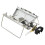 Camping Foldable Cartridge Stove Silver 1