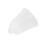 10Pcs 3-Hole White Silicone Hearing Amplifier Ear Tips Small Size Static-Free 10