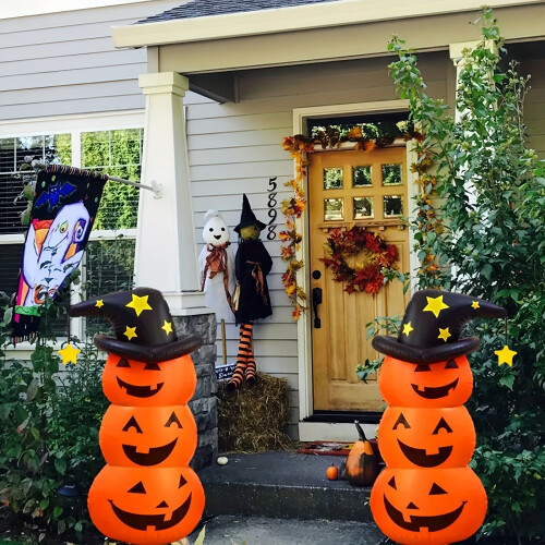 Giant Inflatable Pumpkin Halloween Decoration 2