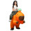 Party Inflatable Capybara with Green Hat 1