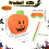 Large Pumpkin Piñata Set Party Decor (4pcs) 5