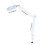 LED Magnifying Lamp 5x Precision Magnification with Clamp, Shadowless Light, Rechargeable 2
