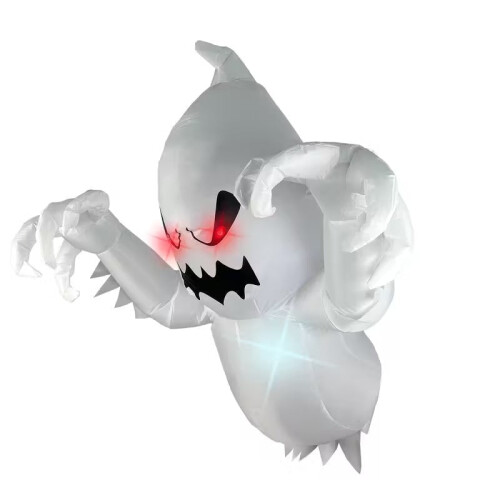 Inflatable Halloween Ghost with LED Lights
