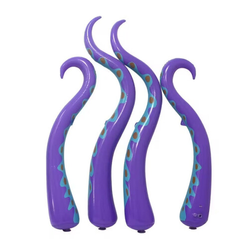 Halloween Inflatable Tentacle Decorations Purple