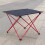 Portable Folding Table Alloy Desk Black 4