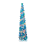 Blue Silver Foil Christmas Tree 1