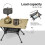 Camping Table with Mesh Storage Pouch Brown 4