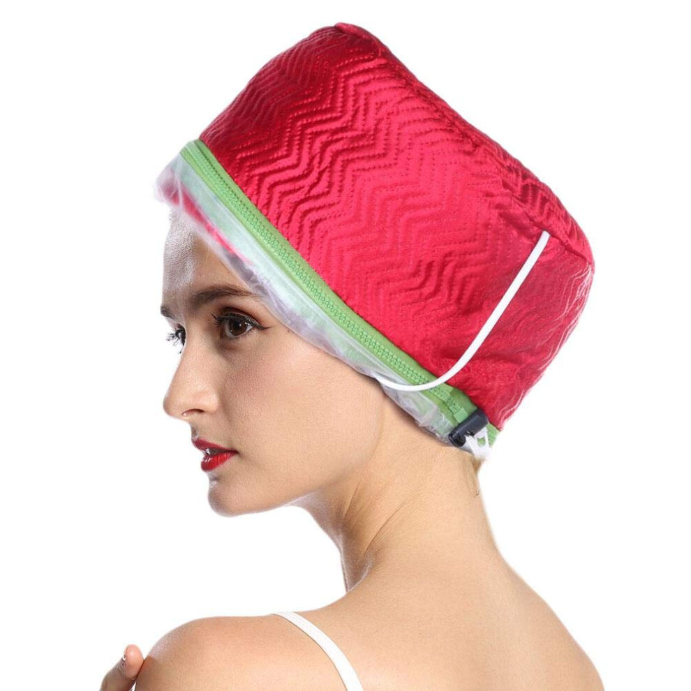 Hair Steamer Cap with Rapid Heat Control and Three Temperature Modes for Deep Conditioning (110V)