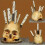 Skull Knife Holder Kitchen Storage Rack 2