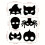 Halloween Scratch Art Mask Set (72pcs) 3