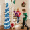 Pre-Lit Blue Fir Christmas Tree 2