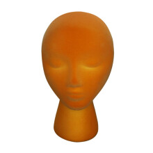 Wig Mannequin Head with Stable Styling Base for Wig Making, Hair Styling and Photography