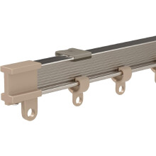 Ceiling Curtain Track 10m Aluminum Sliding Rail for Room Divider L U Shape Bay Window Flexible Design