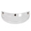 Motorcycle Helmet Visor Flip Up Down Open Face Wind Shield ABS Material Small 3