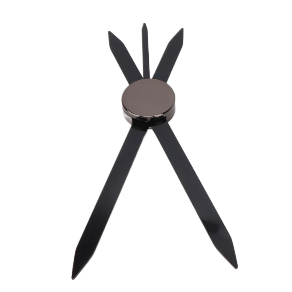 Black Stainless Steel Eyebrow Stencil Ruler For Symmetrical Tattoo & Makeup
