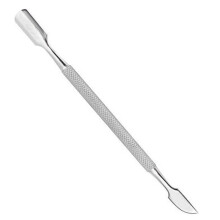 Cuticle Pusher and Cutter 2 in 1 Stainless Steel Rust Resistant Manicure Tool for Nails