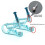 6 Pack Disposable Ear Piercing Gun Kit with Studs for Safe Single Use and Precise Ear Lobe Piercing 5