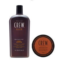 American Crew Daily Moisturizing Shampoo 1000ml and Defining Paste 85g