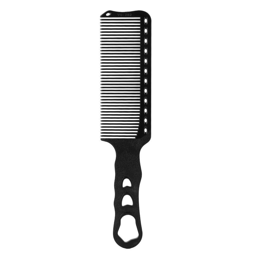 Professional Hair Cutting Comb with Ergonomic NonSlip Grip for Precise Sectioning and Heat Resistance Black