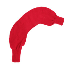 Red Cover Hot Water Bottle U Shape Neck Double Knitted Rubber 2L Insulation
