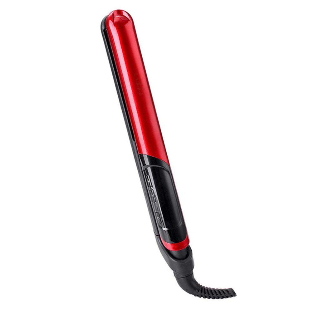 Hair Curler LED Digital Tourmaline Ceramic Curling Iron 180230C with UK Plug and Swivel Cord