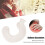 U Shape Hot Water Bag 1L Soft Cover 16