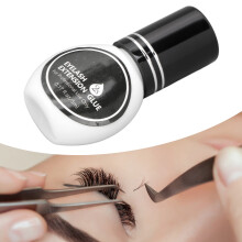 Schnelltrocknender Wimpernverlängerungskleber 5ml, starker Halt, geruchsneutral für Anfänger