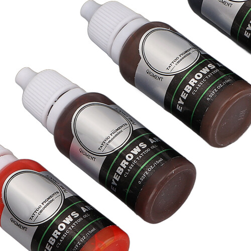 Microblading-Übungstinte Set 15ml x 5 Farben für Anfänger 2