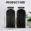 Hair Extensions and Wig Storage Bag Set with Dustproof Foldable Design and Secure Zip Closure 2