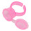 50Pcs Pink Microblading Pigment Ring Cups, 1.1cm Diameter 15