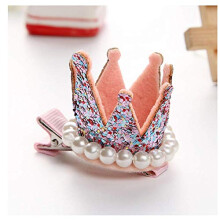 Pearl Tiara Hair Clip Bridal Hair Accessories with Elegant Pearl Accents for Wedding Hairstyles