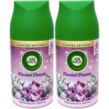 2 x Air Wick Freshmatic Automatic Spray Refill 250ml - Frosted Freesia & Snowdrops