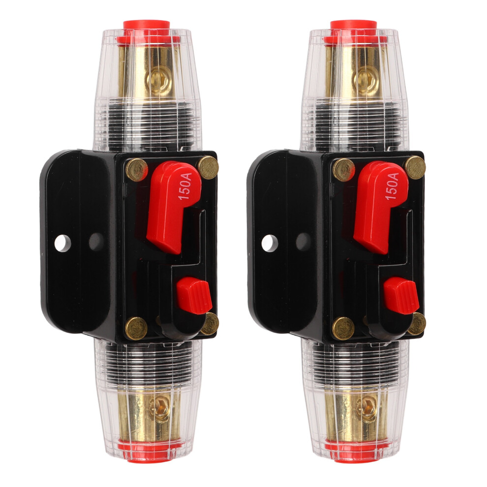 12-24V 150A Inline Circuit Breaker With Manual Reset For Car & Marine 6941389979515